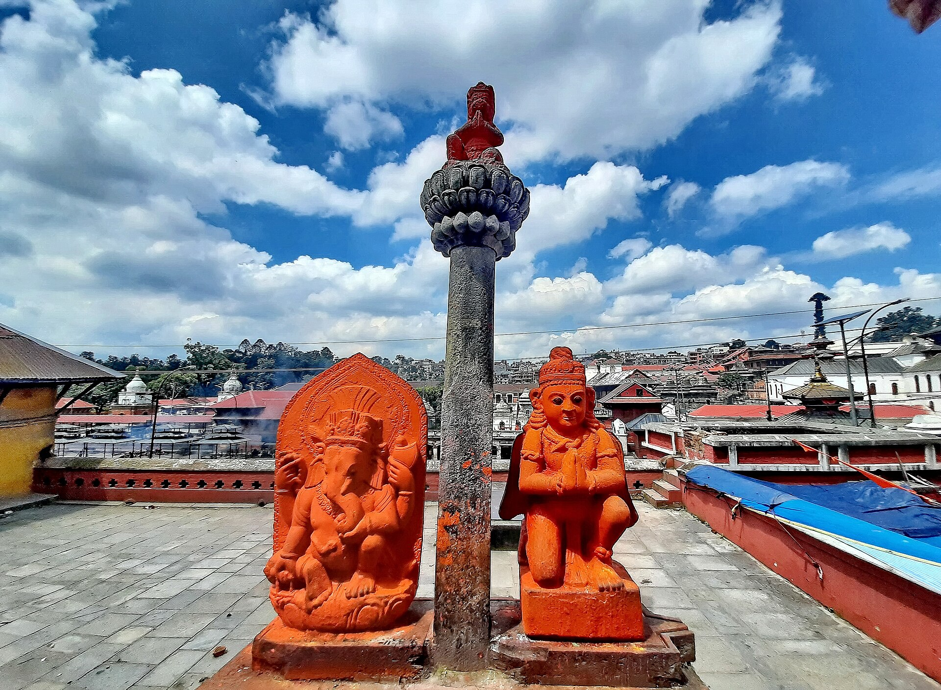Ganesh and Garudha